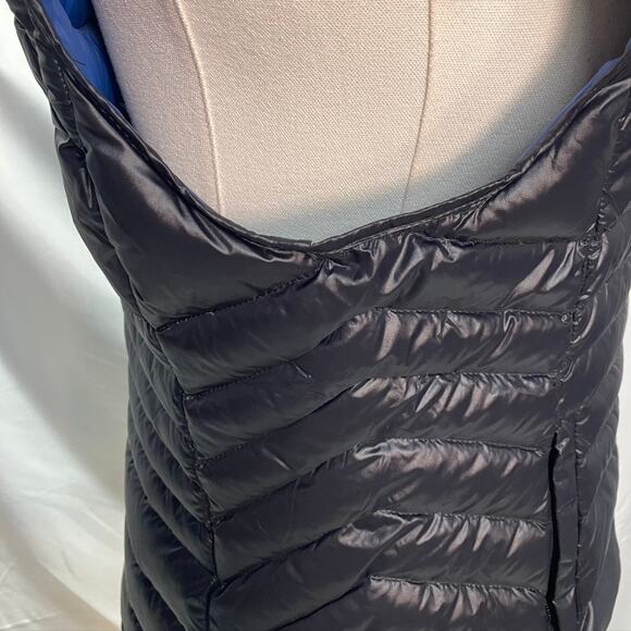 Bernardo Goose Down Puffer Vest Black Full Zip Womens Medium Full Zip Outdoor - Picture 7 of 16